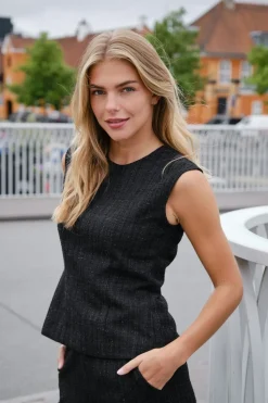 Neo Noir Rafli Boucle Top 166901< T-Shirts & Toppe