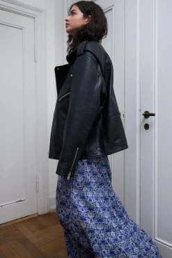 Rayll Leather Jacket Os90042-6001*Lollys Laundry Hot