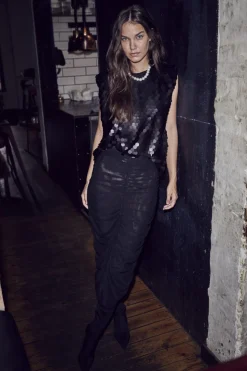 Reagancc Ruched Skirt 34174*Co´Couture Clearance