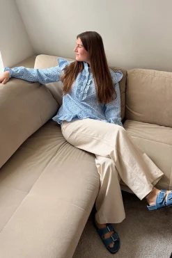 Reno Ruby Ruffle Blouse*Noella Outlet