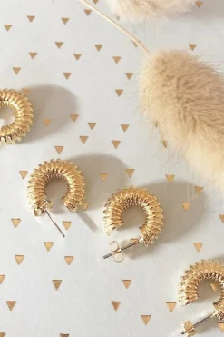 Friihof+Siig Ørering Zobel Creol (1 sæt)< Øreringe