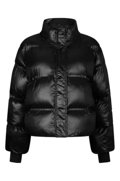 Rhea Shiny Puffer Jacket 165094*Neo Noir Sale