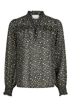 Rhia Secret Flower Blouse*Neo Noir Best