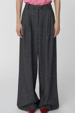 Rhinestone Suiting Pants*Stella Nova Outlet