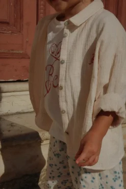 Konges Sløjd Rhw X Ks Bella Shirt Gots Ks103591<Børn Bluser & Skjorter