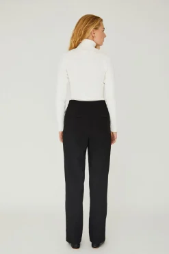 A-View Rib Rollneck Blouse< Bluser & Skjorter|Strik