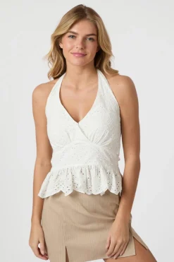 Neo Noir Ribbi Halter Neck Top 165134< T-Shirts & Toppe