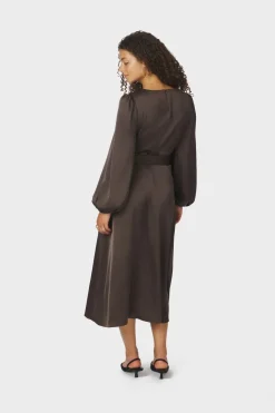 Rimini Heavy Sateen Dress 163039*Neo Noir Best