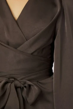 Rimini Heavy Sateen Dress 163039*Neo Noir Best