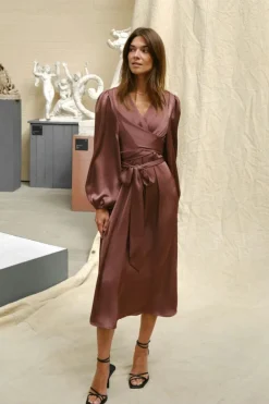 Neo Noir Rimini Heavy Sateen Dress 163039< Kjoler