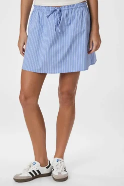 Neo Noir Rimona Stripe Skirt 166086< Nederdele