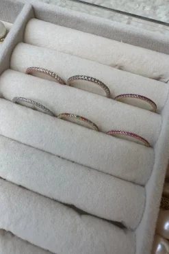 Ringe med sten*Mellow Moon Hot