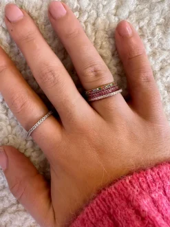 Ringe med sten*Mellow Moon Hot