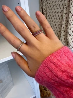 Ringe med sten*Mellow Moon Hot