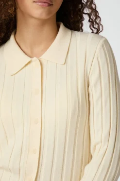 Neo Noir Rio Solid Knit Cardigan 164579< Cardigans|Ammevenligt Tøj