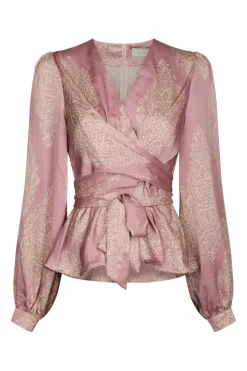 Neo Noir Rista Paisley Drop Blouse 166208< Bluser & Skjorter