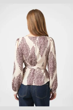 Neo Noir Rista Paisley Drop Blouse 166208< Bluser & Skjorter