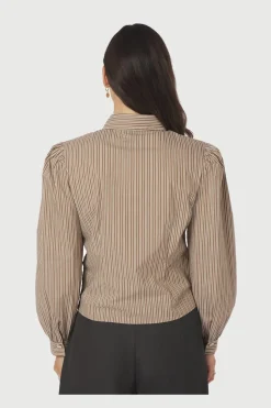 Ritta Stripe Shirt 167224*Neo Noir Online