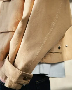 Neo Noir Rivera Canvas Boxy Jacket 164402< Overtøj & Jakker