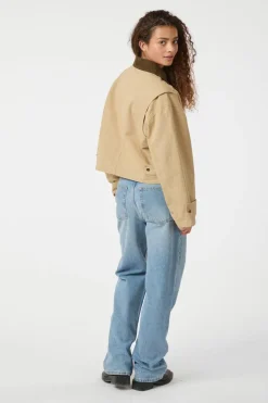 Neo Noir Rivera Canvas Boxy Jacket 164402< Overtøj & Jakker