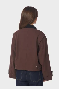 Neo Noir Rivera Canvas Boxy Jacket 164402< Overtøj & Jakker