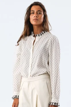 Lollys Laundry Riverll Shirt Ls< Bluser & Skjorter|Ammevenligt Tøj