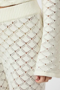 Neo Noir Rizzy Crochet Pants 165218< Bukser, Jeans & Leggings