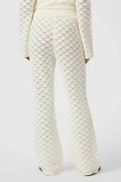 Neo Noir Rizzy Crochet Pants 165218< Bukser, Jeans & Leggings