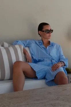 H2O Rønne Essential Pajamas Shirt L/S 101018-2< Bluser & Skjorter|Sæt 🛍️