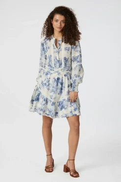 Roberta Flower Flow Dress 165425*Neo Noir