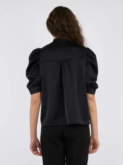 Roella Heavy Sateen Blouse*Neo Noir