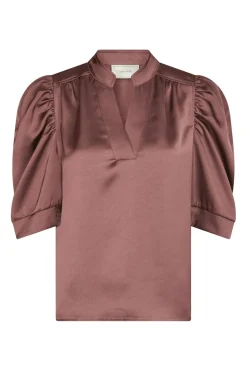 Neo Noir Roella Heavy Sateen Blouse 162590< Sæt 🛍️|Bluser & Skjorter