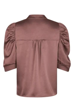 Neo Noir Roella Heavy Sateen Blouse 162590< Sæt 🛍️|Bluser & Skjorter