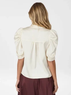 Neo Noir Roella Heavy Sateen Blouse 162590< Bluser & Skjorter