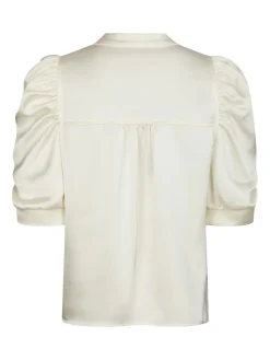 Neo Noir Roella Heavy Sateen Blouse 162590< Bluser & Skjorter