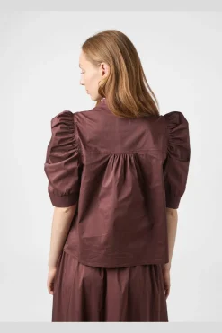 Roella Poplin Blouse 164283*Neo Noir Outlet