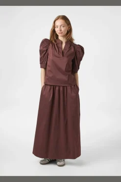 Roella Poplin Blouse 164283*Neo Noir Outlet