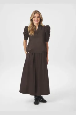 Neo Noir Roella Poplin Blouse 164283< Bluser & Skjorter