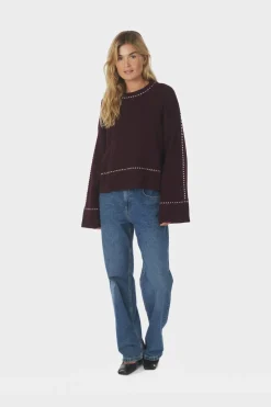 Neo Noir Roeme Knit Stitch Blouse 164818< Strik|Bluser & Skjorter