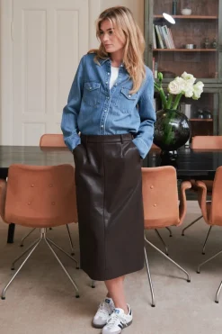 Roger Denim Shirt 162889*Neo Noir Clearance