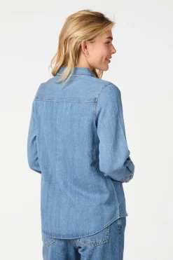 Roger Denim Shirt 162889*Neo Noir Clearance