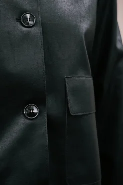 Romana Faux Pu Jacket 164349*Neo Noir New