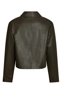 Romana Faux Pu Jacket 164349*Neo Noir Clearance