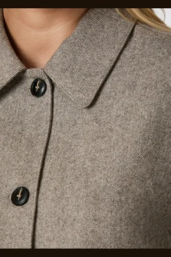 Romana Herringbone Jacket 164892*Neo Noir Sale