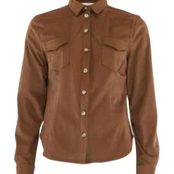 Continue Ronja Suede 15031< Bluser & Skjorter|Ammevenligt Tøj
