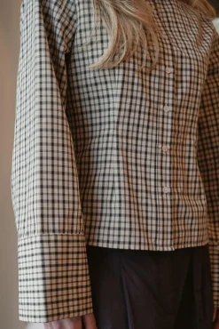 Neo Noir Rosa Checked Shirt 167289< Bluser & Skjorter|Ammevenligt Tøj