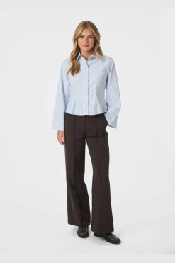 Rosa Light Check Shirt 167942*Neo Noir New