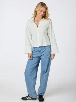 Neo Noir Rosa Solid Shirt< Bluser & Skjorter|Ammevenligt Tøj