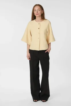 Neo Noir Rosella Boucle Mini Jacket 166488< Overtøj & Jakker