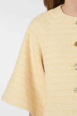 Neo Noir Rosella Boucle Mini Jacket 166488< Overtøj & Jakker